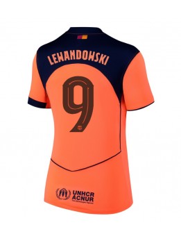 Barcelona Robert Lewandowski #9 Replika Tredje Kläder Dam 2025-26 Kortärmad